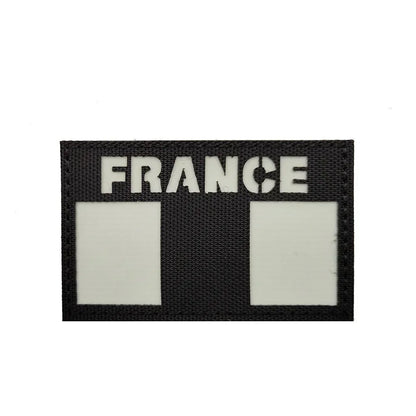 Patch Drapeau France IR Réfléchissant – Badge Tactique Brodé pour Casquette, Sac, Brassard - BLACKBEARD OUTDOOR INDUSTRIES