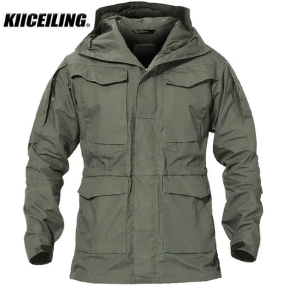Veste Tactique M65 Multicam – KIICEILING Imperméable, Coupe-Vent, Camouflage Militaire | Hommes & Femmes - BLACKBEARD OUTDOOR INDUSTRIES
