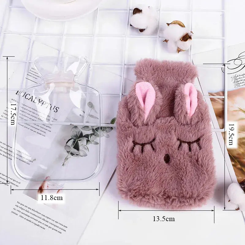 Bouillotte Peluche Lapin Portable – Chauffe-Mains Réconfortant Ma boutique