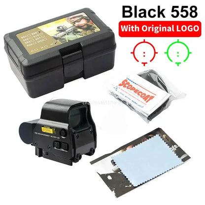 558 Viseur Holographique à Point Rouge avec Magnificateur 3X/5X G33/G43/G45 - Rail 20mm & Système de Fixation Rapide Ma boutique