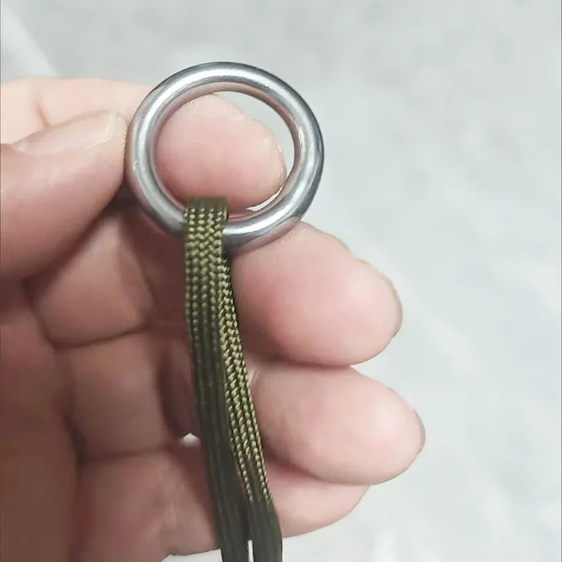 Collier de Défense Personnelle "Ball Pendant" – Outil de Protection Sécuritaire en Acier Inoxydable pour Hommes et Femmes - BLACKBEARD OUTDOOR INDUSTRIES