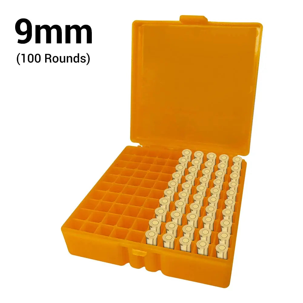 Boîte de Munitions Tactique 50 ou 100 Coups – Flip-Top – Pour Pistolet & Fusil Ma boutique