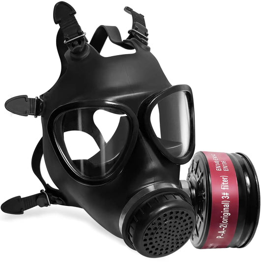 Masque à Gaz Intégral MF14B — Protection Chimique et Nucléaire - BLACKBEARD OUTDOOR INDUSTRIES