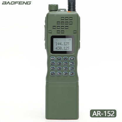 Baofeng AR-152 15W Walkie Talkie Powerful CB Two way Radio 12000mAh Battery Tactial Long Range AN PRC-152 Dual Band Transceiver BLACKBEARD OUTDOOR INDUSTRIES