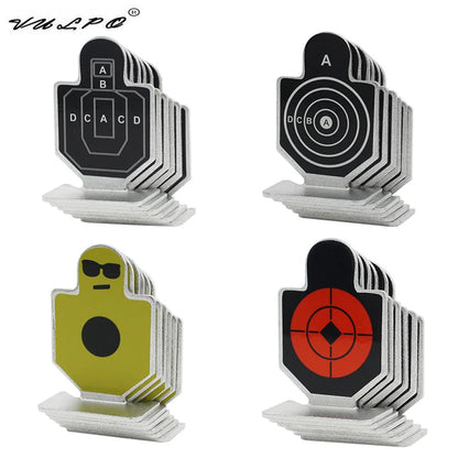 Lot de 6 Cibles Métalliques VULPO – Cibles Tactiques pour Tir, Airsoft & Entraînement de Précision Ma boutique