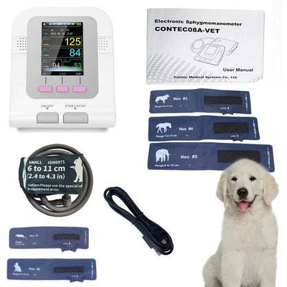 CONTEC08A Moniteur de Tension Artérielle Électronique pour Animaux (Vétérinaire) Ma boutique