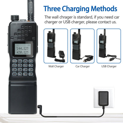 Baofeng AR-152 15W Walkie Talkie Powerful CB Two way Radio 12000mAh Battery Tactial Long Range AN PRC-152 Dual Band Transceiver BLACKBEARD OUTDOOR INDUSTRIES