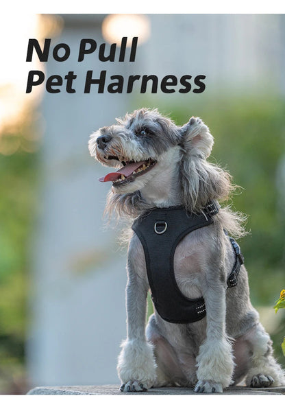 Harnais Anti-Traction Réfléchissant et Rembourré pour Chien – Ajustable pour Petits, Moyens et Grands Chiens Ma boutique