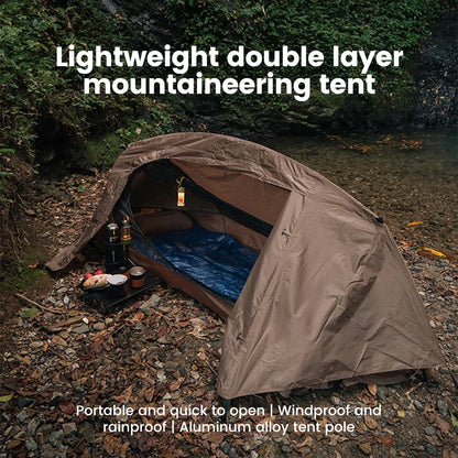 Tente de Camping Sonuto pour 1 Personne - BLACKBEARD OUTDOOR INDUSTRIES