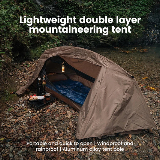 Tente de Camping Sonuto pour 1 Personne - BLACKBEARD OUTDOOR INDUSTRIES