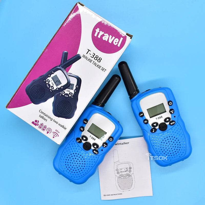 Talkie-Walkie pour Enfants T388 - Communication Amusante et Sécurisée - BLACKBEARD OUTDOOR INDUSTRIES