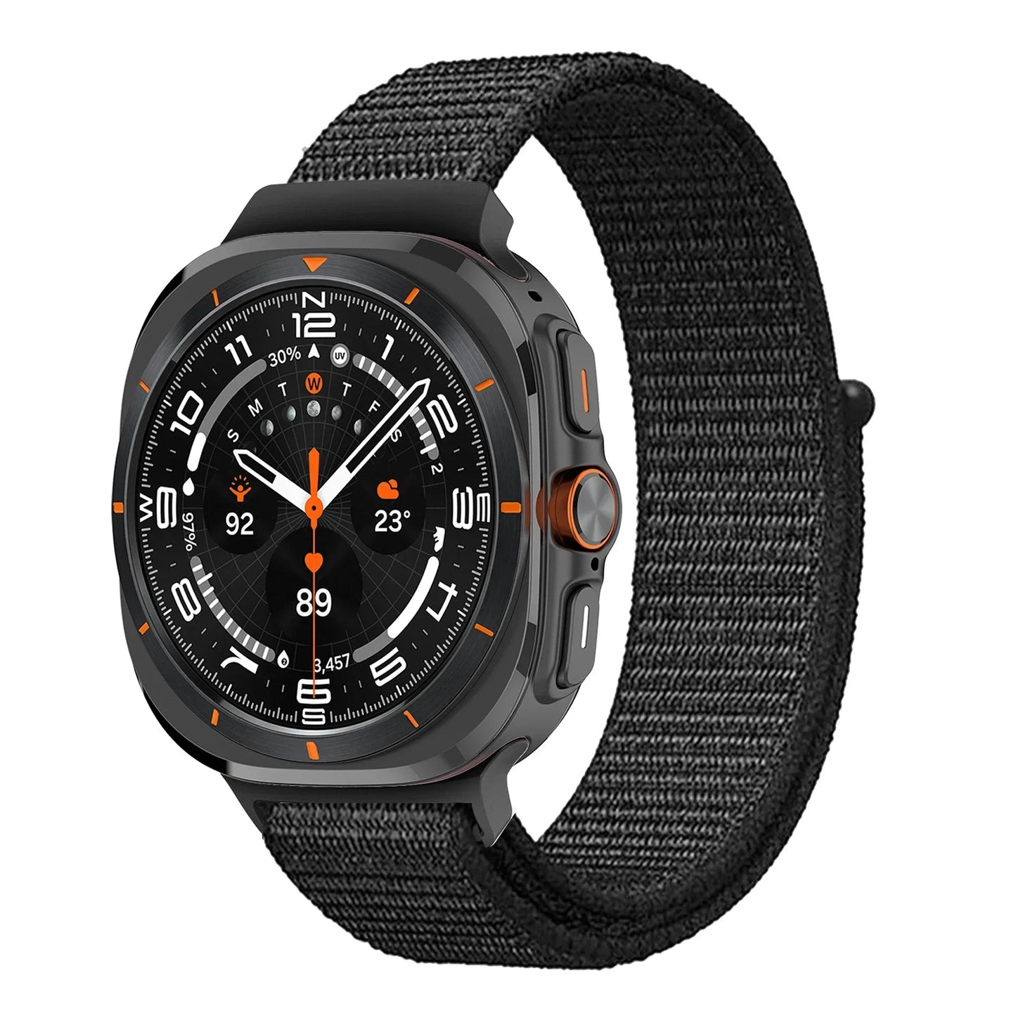 Bracelet en Nylon pour Samsung Galaxy Watch Ultra 47mm – Confortable et Respirant BLACKBEARD OUTDOOR INDUSTRIES