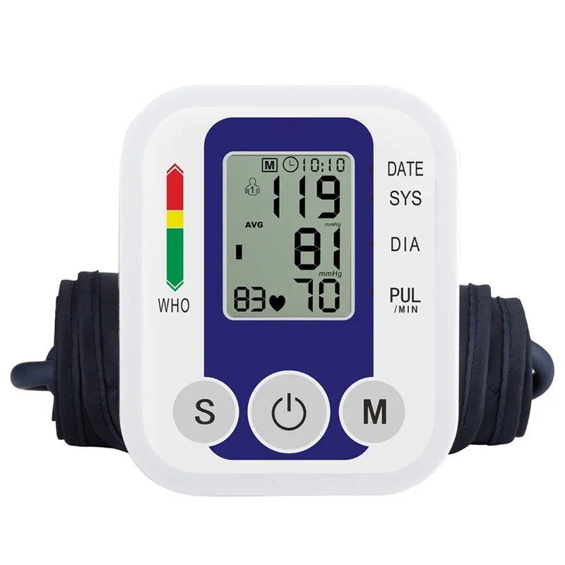 Tensiomètre Digital Portable – Moniteur de Tension Artérielle au Bras avec Mesure du Pouls Ma boutique