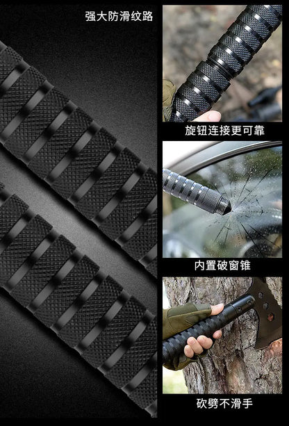 Hachette de Survie Multifonction -&nbsp; Tactique &amp; Outil Multitool pour Camping - BLACKBEARD OUTDOOR INDUSTRIES