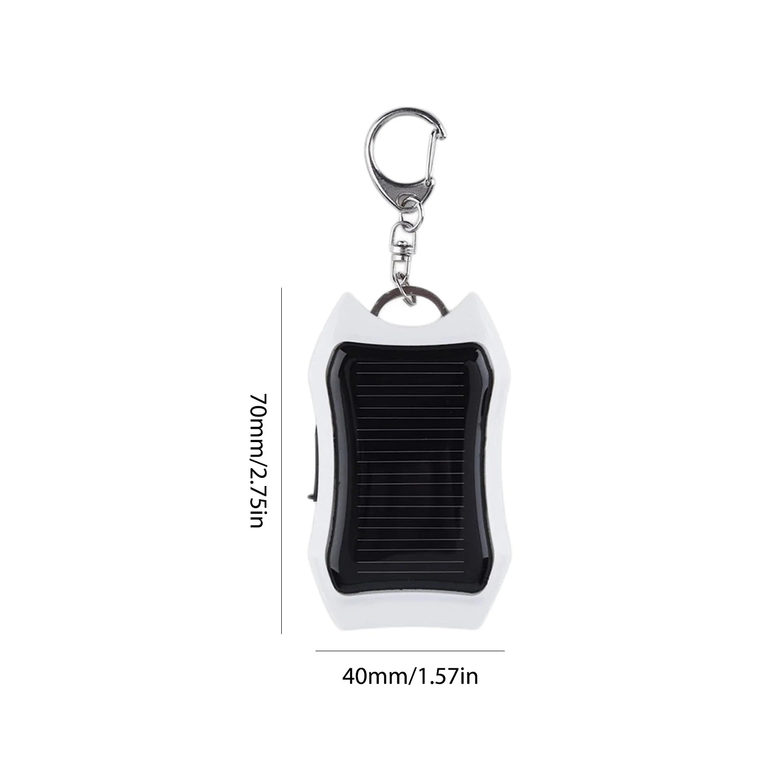 Mini Power Bank Solaire Porte-Clés 950mAh avec Lampe LED – Ultra Portable - BLACKBEARD OUTDOOR INDUSTRIES