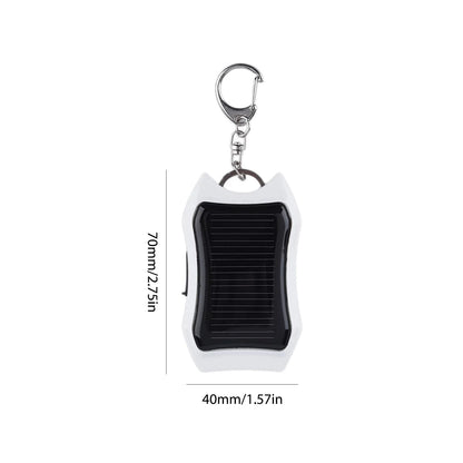Mini Power Bank Solaire Porte-Clés 950mAh avec Lampe LED – Ultra Portable - BLACKBEARD OUTDOOR INDUSTRIES