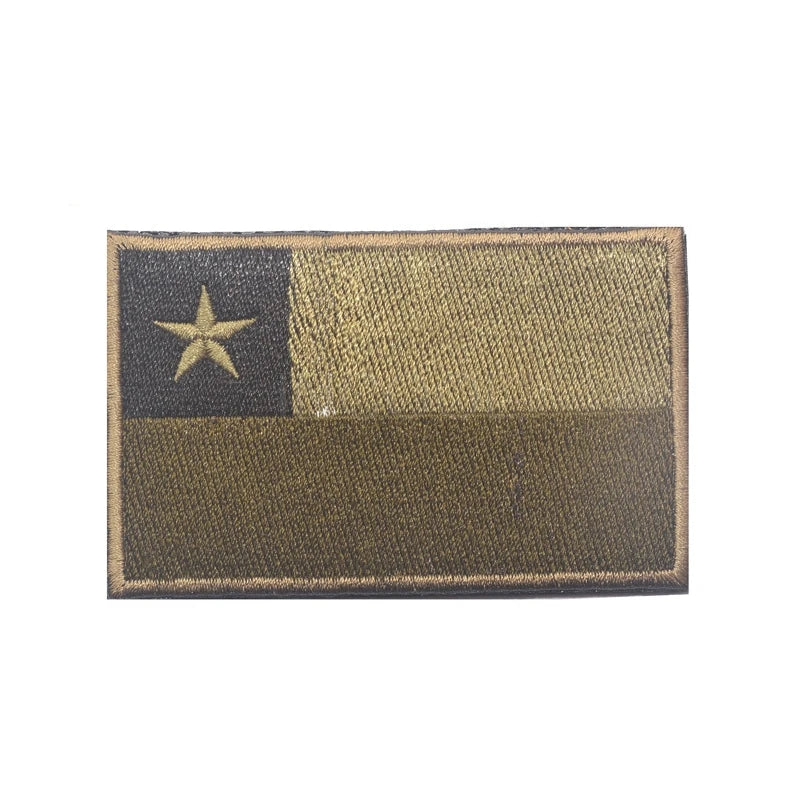 Patch Drapeaux Brodés Amérique et Caraïbes – 8×5 cm avec Velcro - BLACKBEARD OUTDOOR INDUSTRIES