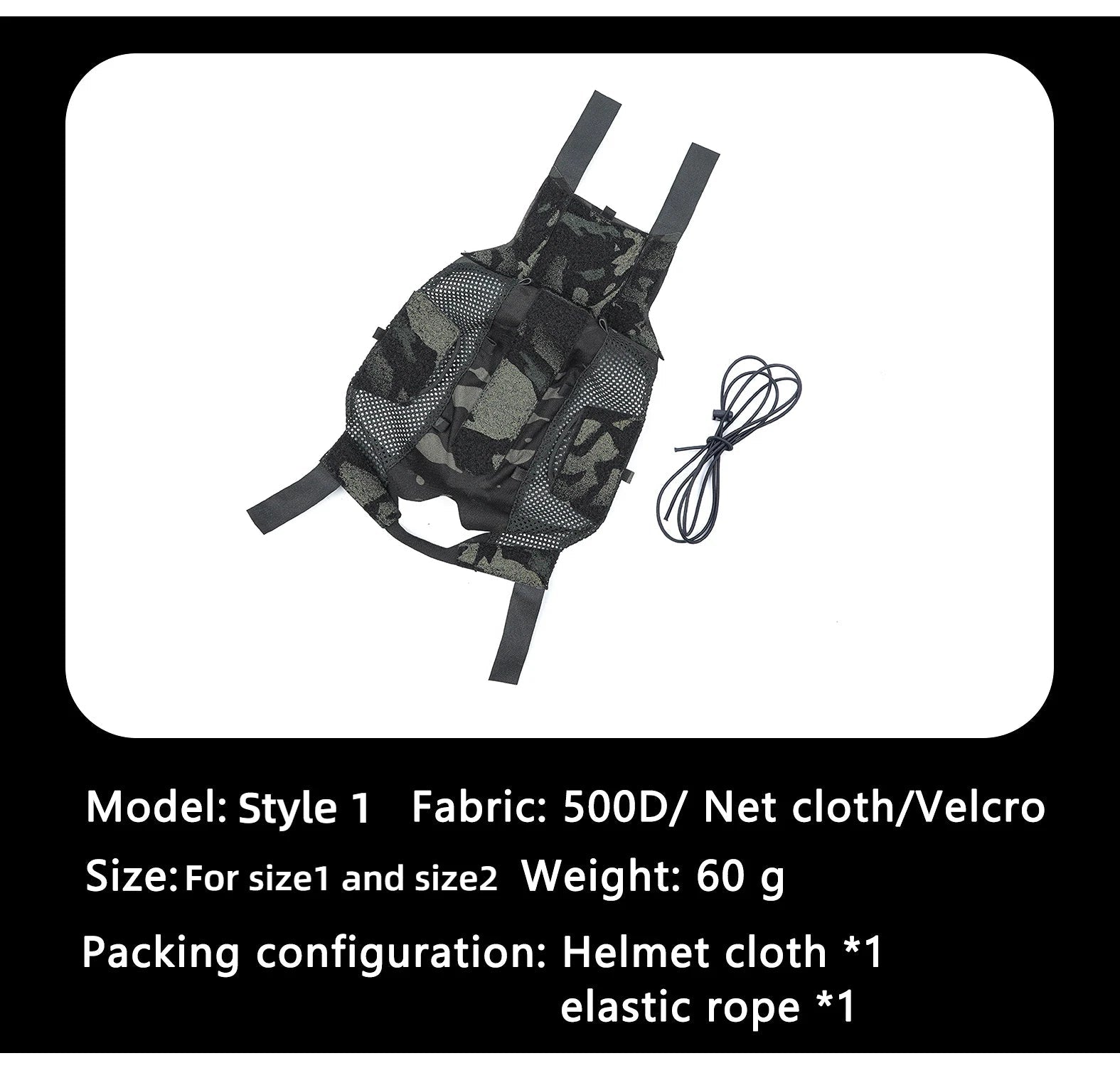 Housse Tactique DMgear pour Casque MTEK – Airsoft, Paintball, Chasse, Extérieur Ma boutique