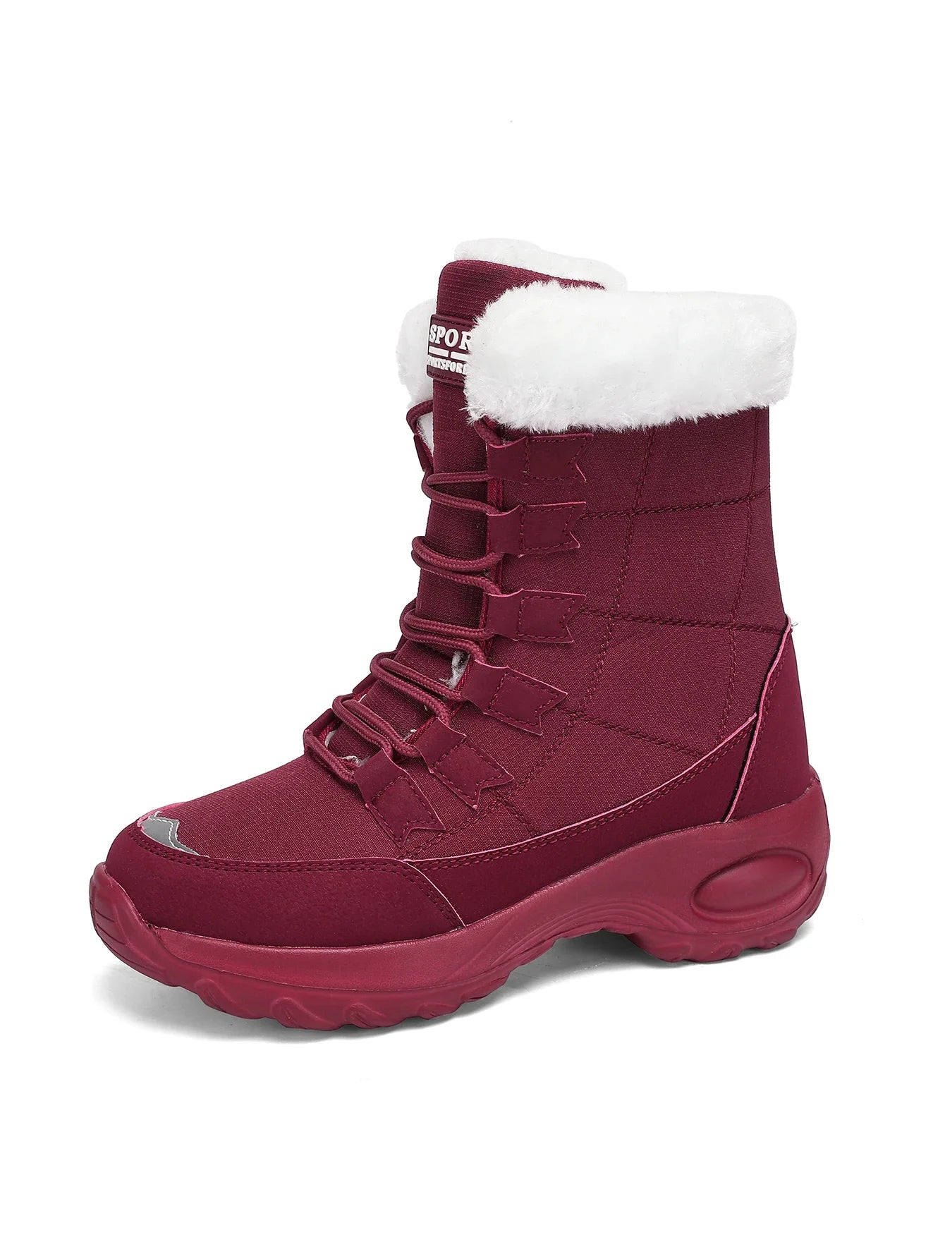 Bottes Hautes Femme – Chaudes & Imperméables – Fourrées et Confortables – Modèle Hiver PANDA ENERGY - BLACKBEARD OUTDOOR INDUSTRIES