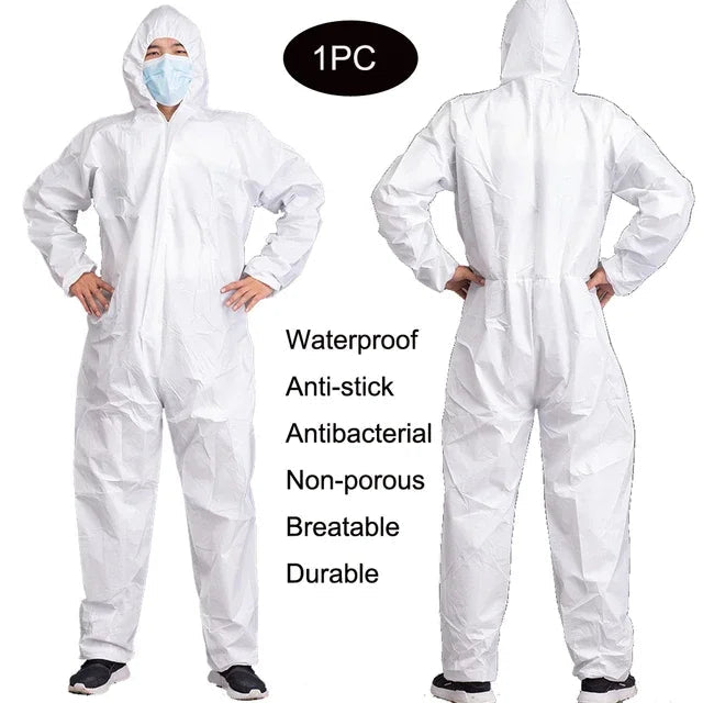 Combinaison de Protection Anti-Poussière Jetable - Vêtement de Sécurité Respirant pour Travaux, Peinture, et Isolation Sanitaire BLACKBEARD OUTDOOR INDUSTRIES