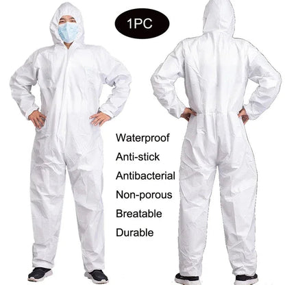 Combinaison de Protection Anti-Poussière Jetable - Vêtement de Sécurité Respirant pour Travaux, Peinture, et Isolation Sanitaire BLACKBEARD OUTDOOR INDUSTRIES
