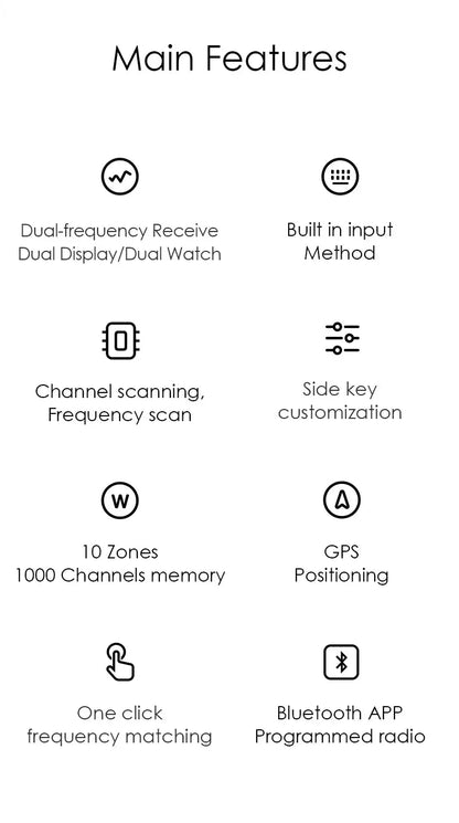 🔊 Talkie-Walkie Baofeng UV-32 – Puissant, Multi-Bande, Programmable via Bluetooth Ma boutique