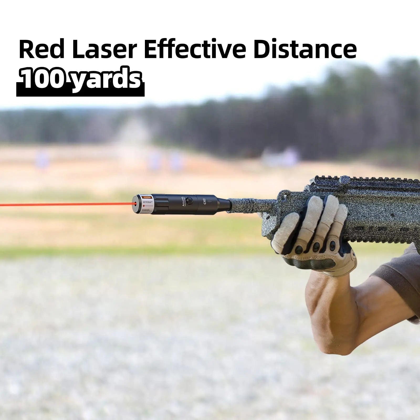 Laser Bore Sight Kit – Point Rouge ou Vert Lumineux avec Gros Bouton, - BLACKBEARD OUTDOOR INDUSTRIES