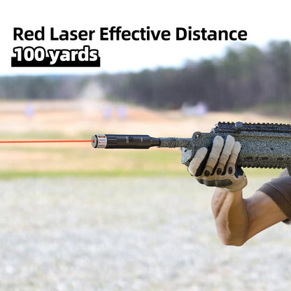 Laser Bore Sight Kit – Point Rouge ou Vert Lumineux avec Gros Bouton, - BLACKBEARD OUTDOOR INDUSTRIES