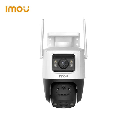 Caméra de Surveillance Extérieure Wi-Fi IMOU Cruiser Dual 8MP – Double Objectif – Détection IA Humain/Véhicule – Vision Nocturne Couleur – PTZ – IP66 Ma boutique