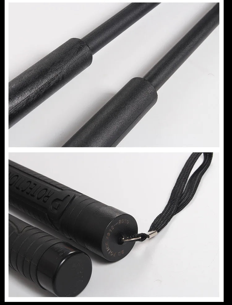 Bâton Télescopique de Défense à 3 Sections  65cm – Léger, Repliable, Multifonction | Autodéfense - BLACKBEARD OUTDOOR INDUSTRIES