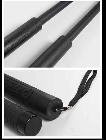 Bâton Télescopique de Défense à 3 Sections  65cm – Léger, Repliable, Multifonction | Autodéfense - BLACKBEARD OUTDOOR INDUSTRIES