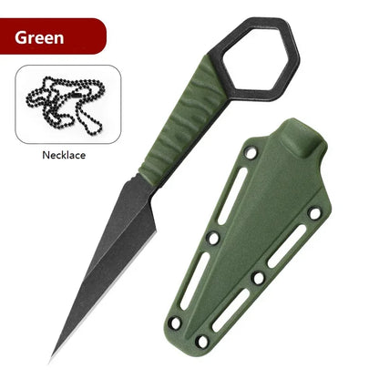 Mini Couteau de Cou Portable – Couteau d’EDC Multifonction Outdoor pour Autodéfense - BLACKBEARD OUTDOOR INDUSTRIES
