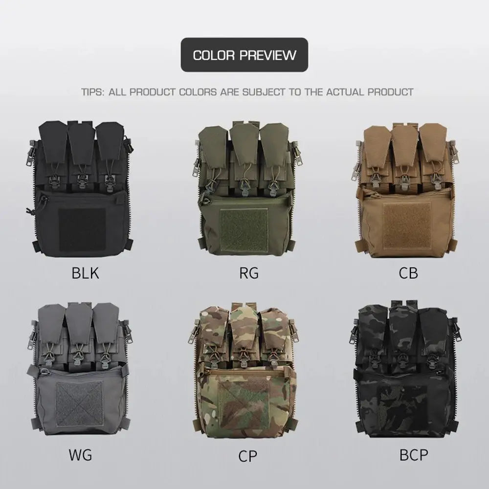 V5 FCPC Zip Panneau Arrière Tactique - Complément Ma boutique