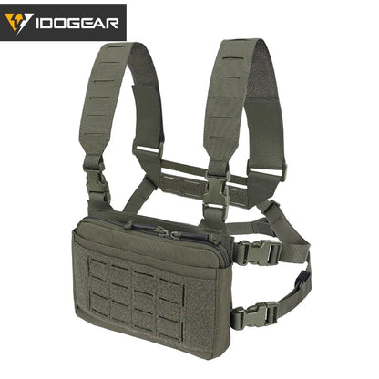 IDOGEAR KGR Tactical Chest Rig MOLLE – Harnais Tactique Compact Ma boutique