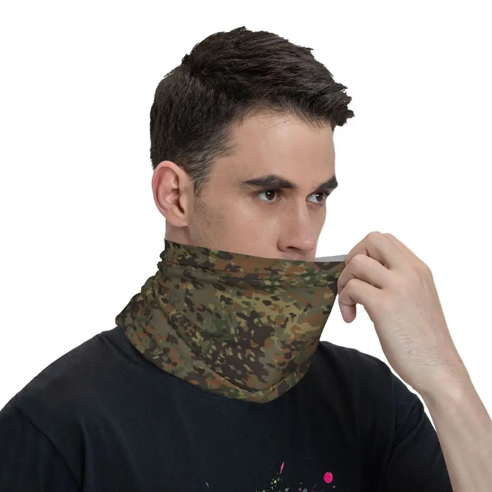 Tiger Stripe Camo – Bandeau Tour de Cou Hiver Multifonction pour Hommes et Femmes | Parfait pour Randonnée, Cyclisme, Sports Outdoor et Usage Quotidien - BLACKBEARD OUTDOOR INDUSTRIES