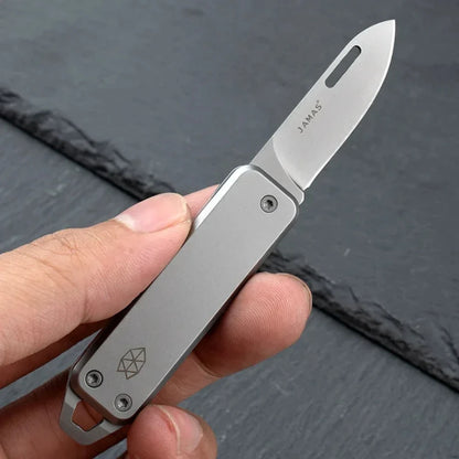 Mini Couteau Pliant Mini Multifonctionnel – Haute Dureté, Acier Inoxydable, Portable, pour Camping, Usage Domestique et EDC - BLACKBEARD OUTDOOR INDUSTRIES