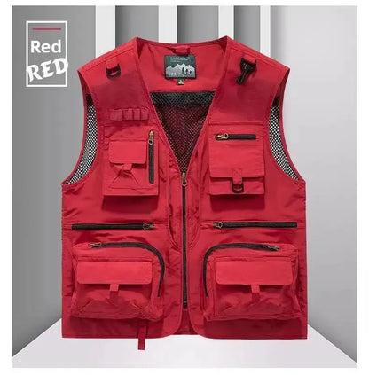 Gilet Homme Multi-Poches en Maille — Modèle 8512 - BLACKBEARD OUTDOOR INDUSTRIES