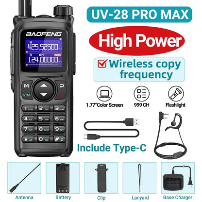 Talkie-Walkie Baofeng UV-28 PRO MAX - Multi-Bandes Haute Puissance Ma boutique