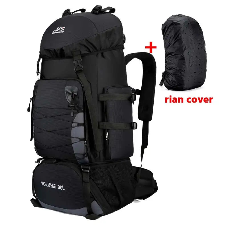 Sac à Dos de Randonnée 90L – Grand Format Résistant & Multifonction - BLACKBEARD OUTDOOR INDUSTRIES