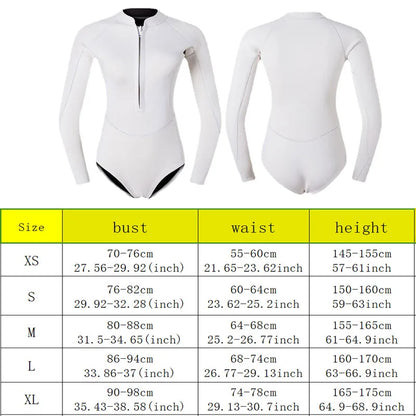Combinaison Femme Néoprène 2 mm – Manches Longues Rose, Surf, Plongée, Snorkeling - BLACKBEARD OUTDOOR INDUSTRIES