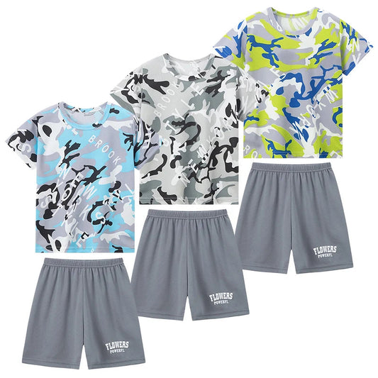 2/6 Pack Multicolor Camouflage Quick-drying Suit for Children Ma boutique