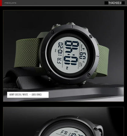 Montre Digitale Homme SKMEI 1426 – Sport, Alarme, Étanche 5Bar - BLACKBEARD OUTDOOR INDUSTRIES