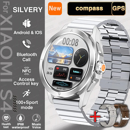 Xiaomi S4 Ultra – Montre Connectée Sport Outdoor avec GPS, NFC, Écran AMOLED, Appels Bluetooth, Suivi Santé Complet - BLACKBEARD OUTDOOR INDUSTRIES
