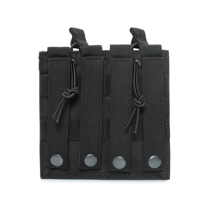 Poche Tactique MOLLE – Porte-Chargeur Simple, Double ou Triple – Compatible M4/M16/AR15 - BLACKBEARD OUTDOOR INDUSTRIES