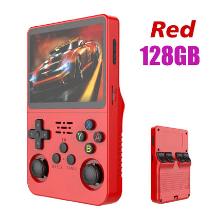 Console de Jeu Rétro Portable R36S – Écran IPS 3,5" – Système Linux – 64 Go / 128 Go – 15 000 Jeux Inclus - BLACKBEARD OUTDOOR INDUSTRIES