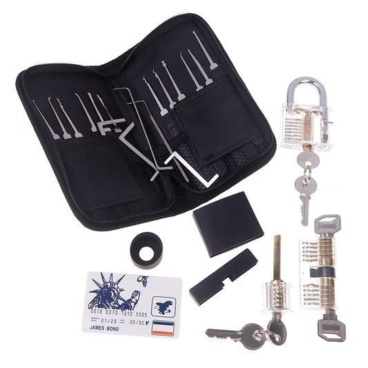 Kit d’Entraînement au Crochetage 31 Pièces – 5 en 1 | Formation & Réparation Serrures - BLACKBEARD OUTDOOR INDUSTRIES
