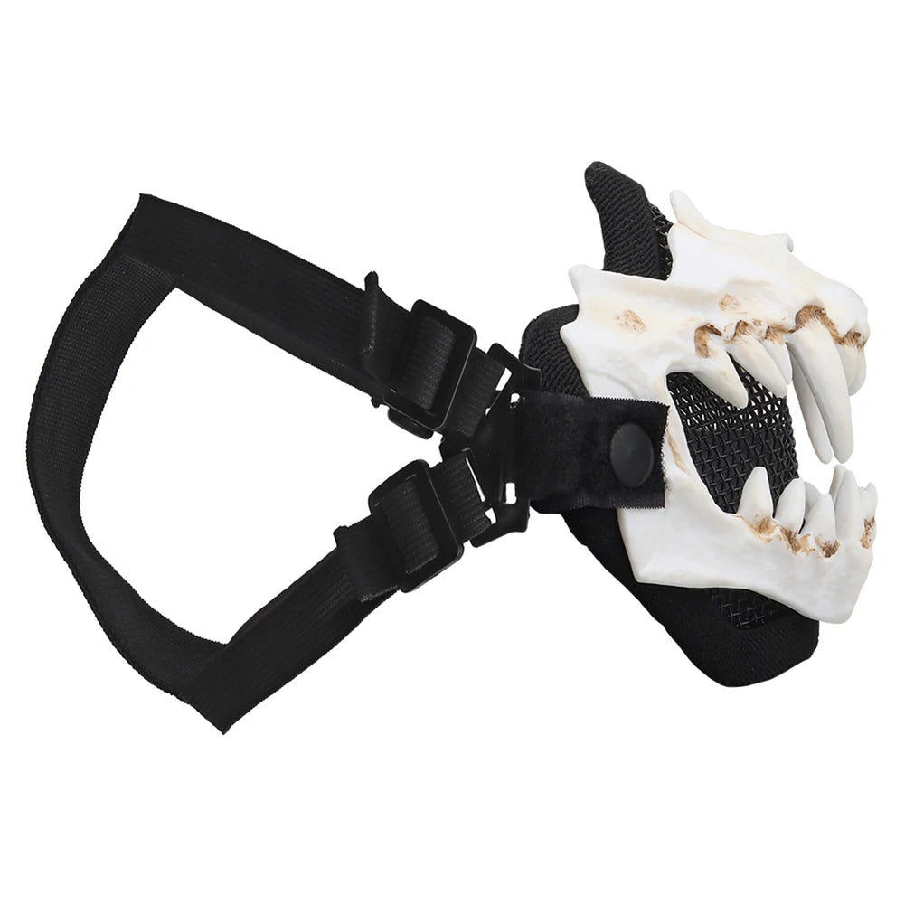 Masque Cosplay Airsoft avec Dents - Masque de Protection Multifonction pour Jeu de Rôle, Paintball et Halloween BLACKBEARD OUTDOOR INDUSTRIES