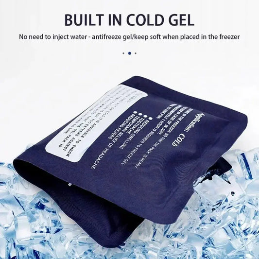 Pack Gel Réutilisable Chauffant et Rafraîchissant – Sac Glacière Portable pour Outdoor, Voyage, Genoux, Jambes, Maux de Tête Ma boutique