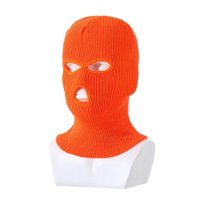 Balaclava cagoule trois trous en fibre acrylique Ma boutique
