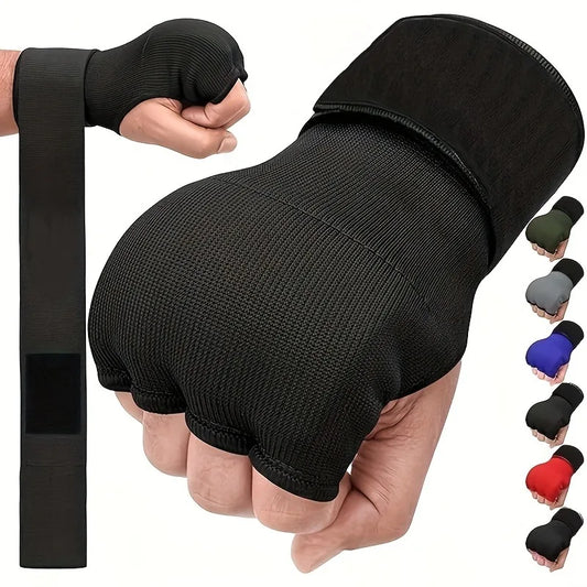 Gants de Boxe à Doigts Courts MMA avec Rembourrage en Mousse Épaisse – Gants de Formation pour MMA, Muay Thai, Kickboxing, Sanda - BLACKBEARD OUTDOOR INDUSTRIES